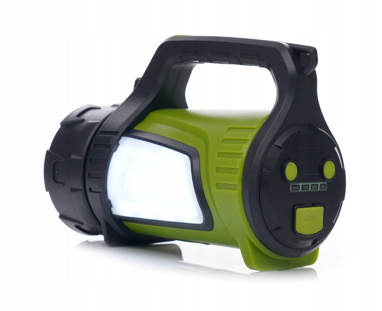 Įkraunamas LED prožektorius-žibintuvas „Kraft&Dele“, 1200 lm, su USB ir kabliu