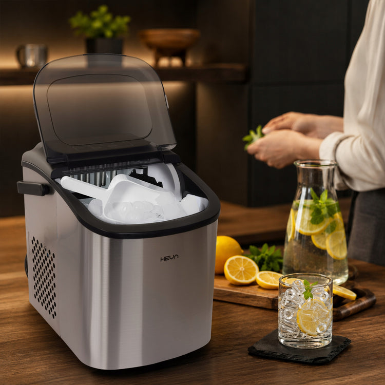 Ledukų gaminimo aparatas „HIX“, 12 kg per parą, 160 W, su semtuvėliu