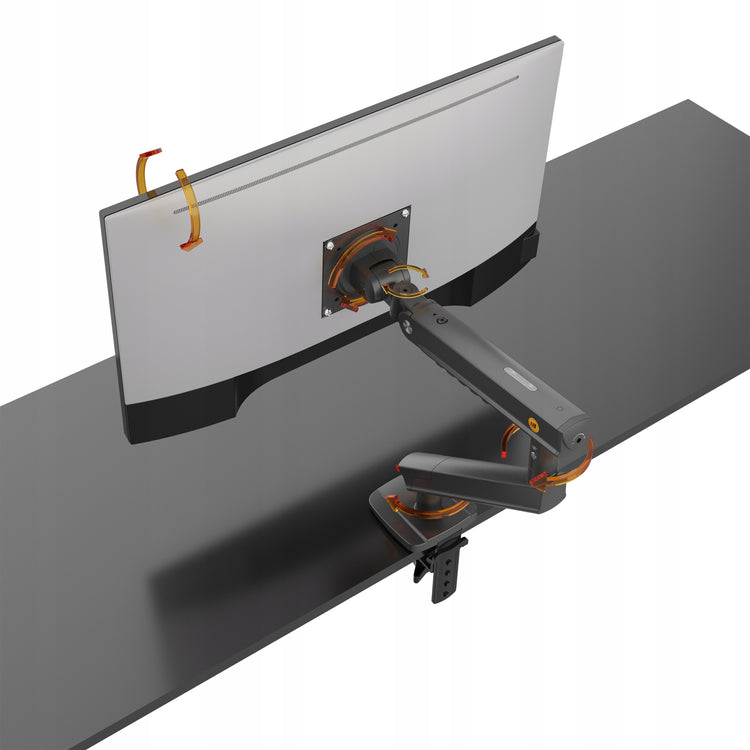 Ergonomiškas monitoriaus laikiklis „North Bayou A5“, 17–32“, VESA, PIVOT