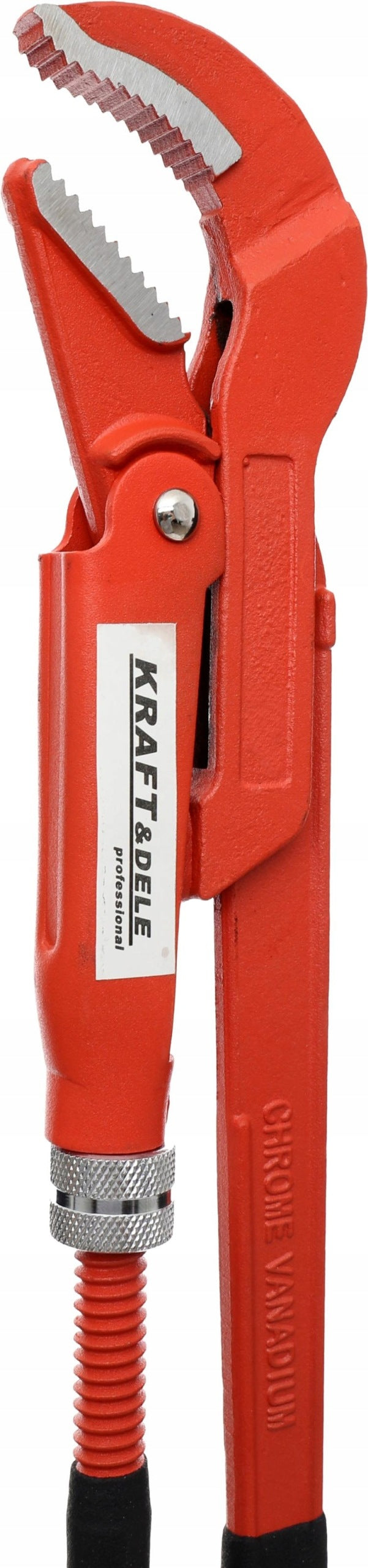 Švediškas vamzdžių raktas 2“ S tipo „Kraft&Dele KD10255“, 54,2 cm, 15–105 mm