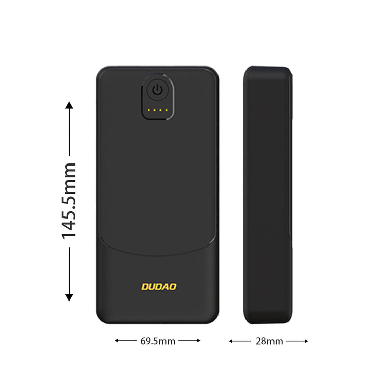 Išorinė baterija „Dudao“ 20000 mAh su 2 USB-A jungtimis