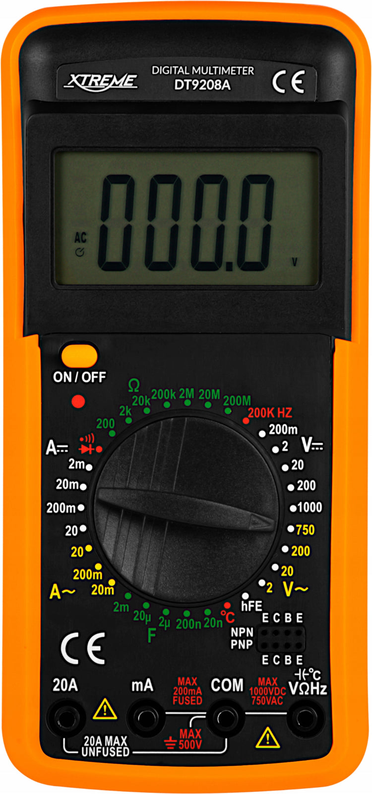 Skaitmeninis multimetras „Xtreme DT9208A“