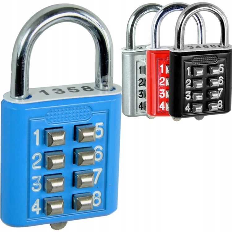 Mygtukinė kodinė spyna „Handmet“, 8 mygtukai, 62 mm