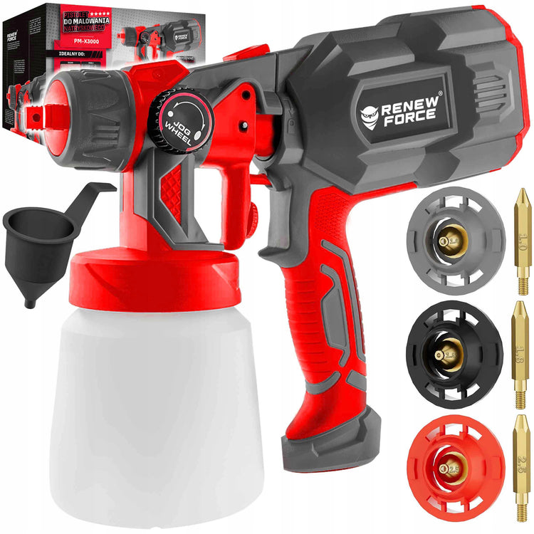 Elektrinis dažymo pistoletas „Renew Force“, 550 W, 1,2 l