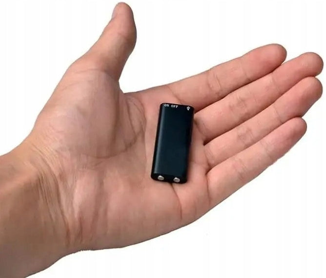 Mini diktofonas 8 GB, įkraunamas, su USB