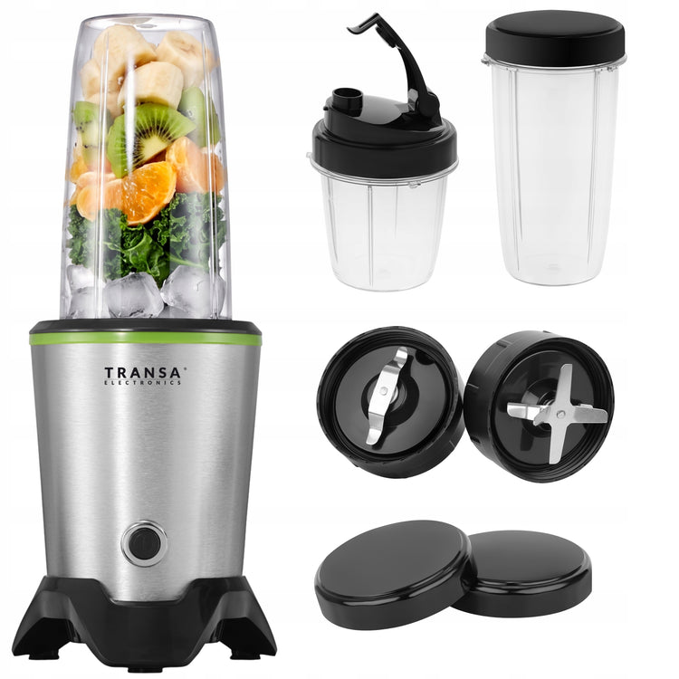 Asmeninis trintuvas „Transa Electronics Nutri BT-20“ su 2 gertuvėmis, 1500 W