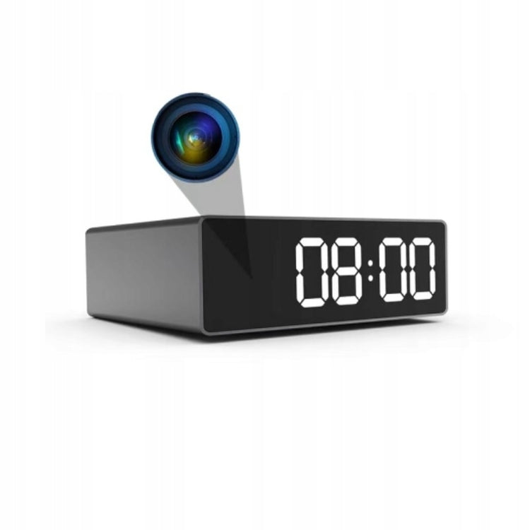 Laikrodis-žadintuvas su paslėpta mini Wi-Fi kamera „Onshop A13“, Full HD