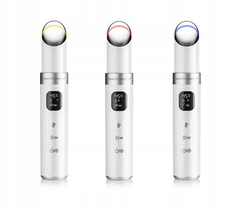 Akių ir lūpų srities veido masažuoklis „Beauty Limited“ su LED ir EMS