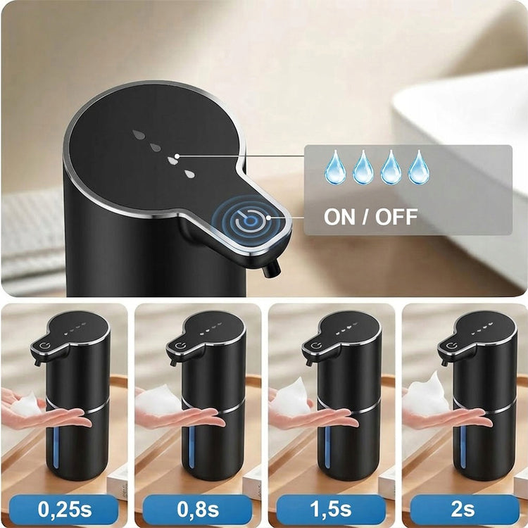 Automatinis bekontaktis muilo dozatorius „Unitec“, 350 ml, USB-C