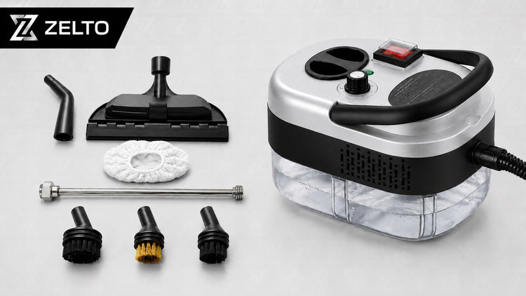 Garų valytuvas „Zelto“, 2500 W, 1,2 l, 3 bar – nuotrauka 3
