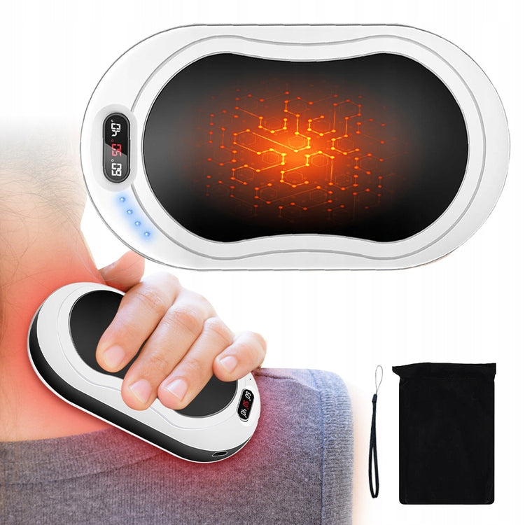 Kišeninis rankų šildytuvas ir išorinė baterija 4 in 1, 10 000 mAh
