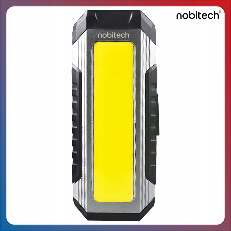 Akumuliatorinė LED darbo lempa „Nobitech WL01“ su kabliu, stovu ir magnetu