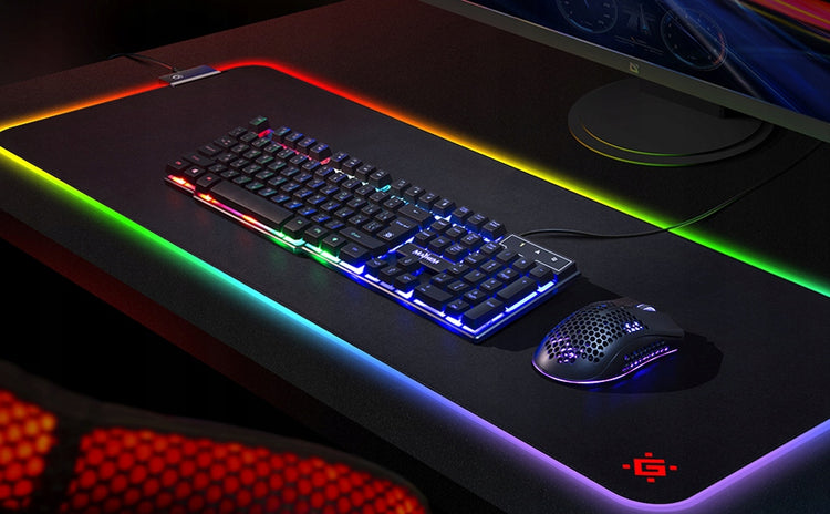 Žaidimų pelė „Defender Warlock GM-709L“, 2400 DPI, RGB
