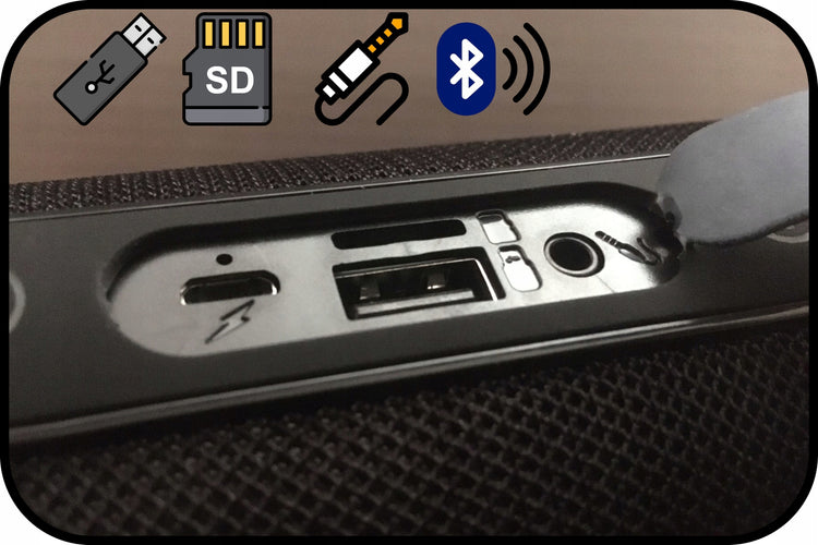 Nešiojama Bluetooth kolonėlė „Blow BT460“, 20 W, su 4 garsiakalbiais ir FM radiju