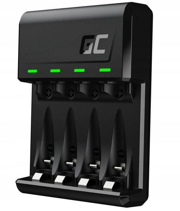 Elementų kroviklis „Green Cell VitalCharger“ 4× AA/AAA, USB-C