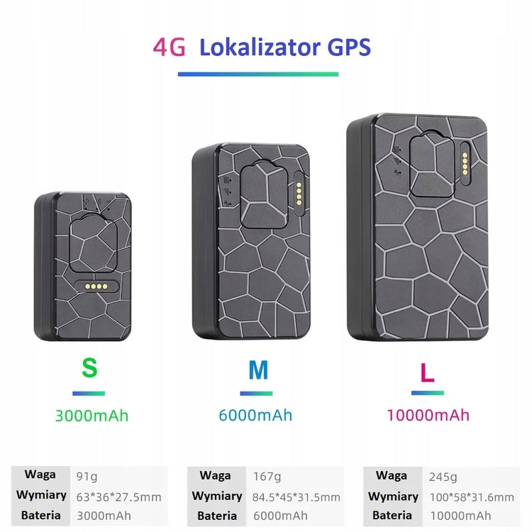 4G GPS sekiklis automobiliui „Cargo-Bud“ su magnetu, iki 55 dienų