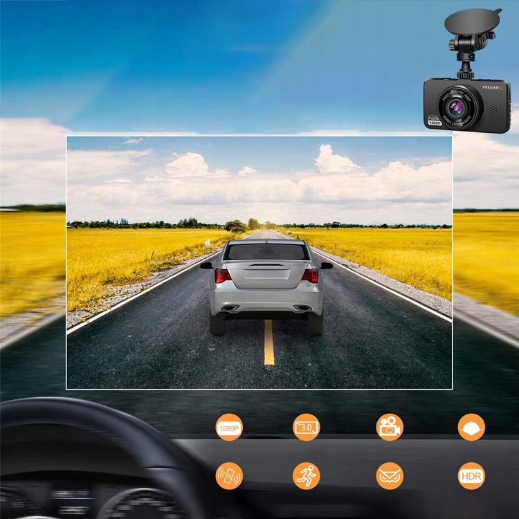 Vaizdo registratorius „Feegar Patrol HDR“ su galine kamera – nuotrauka 5