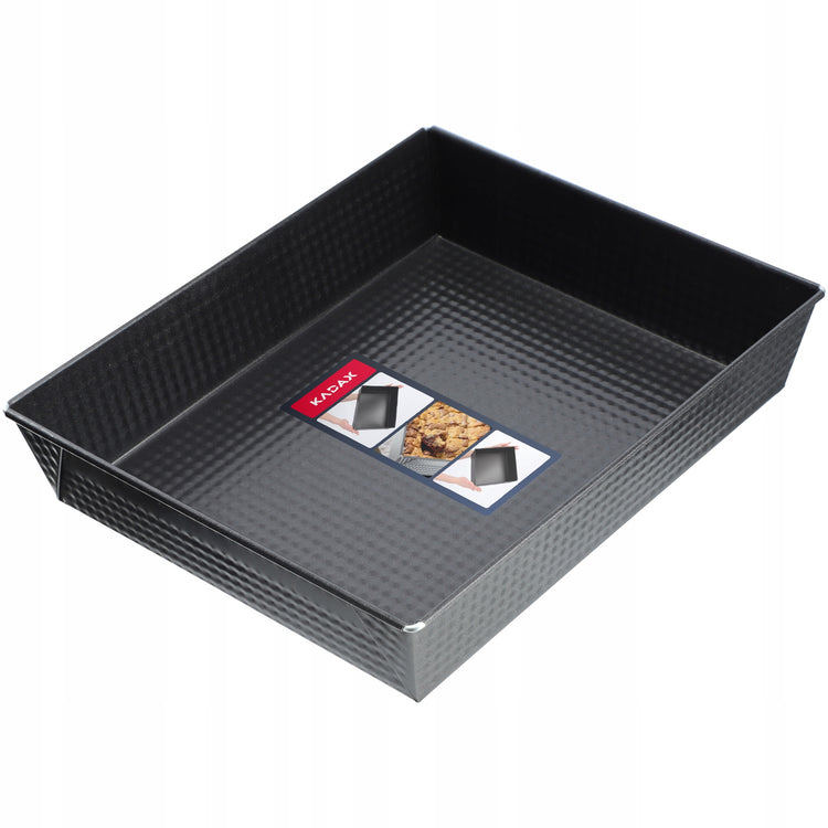 Stačiakampis kepimo padėklas „Kadax“ su nelimpančia danga, 30 × 25 × 6 cm