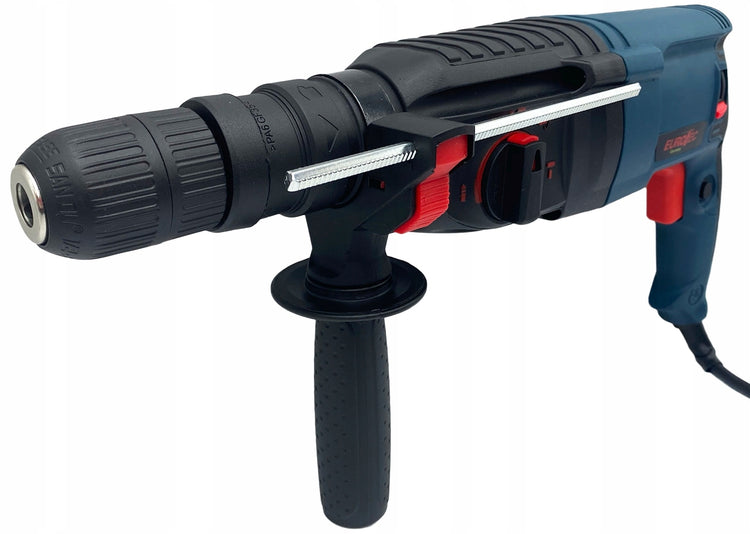 Perforatorius „Eurotec“ SDS+, 2600 W, su kaltais, grąžtais ir tepalu – nuotrauka 4