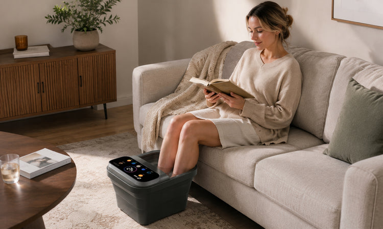 Sulankstoma pėdų SPA vonelė „ISAJ ProSpa FT3“ su šildymu ir Shiatsu voleliais
