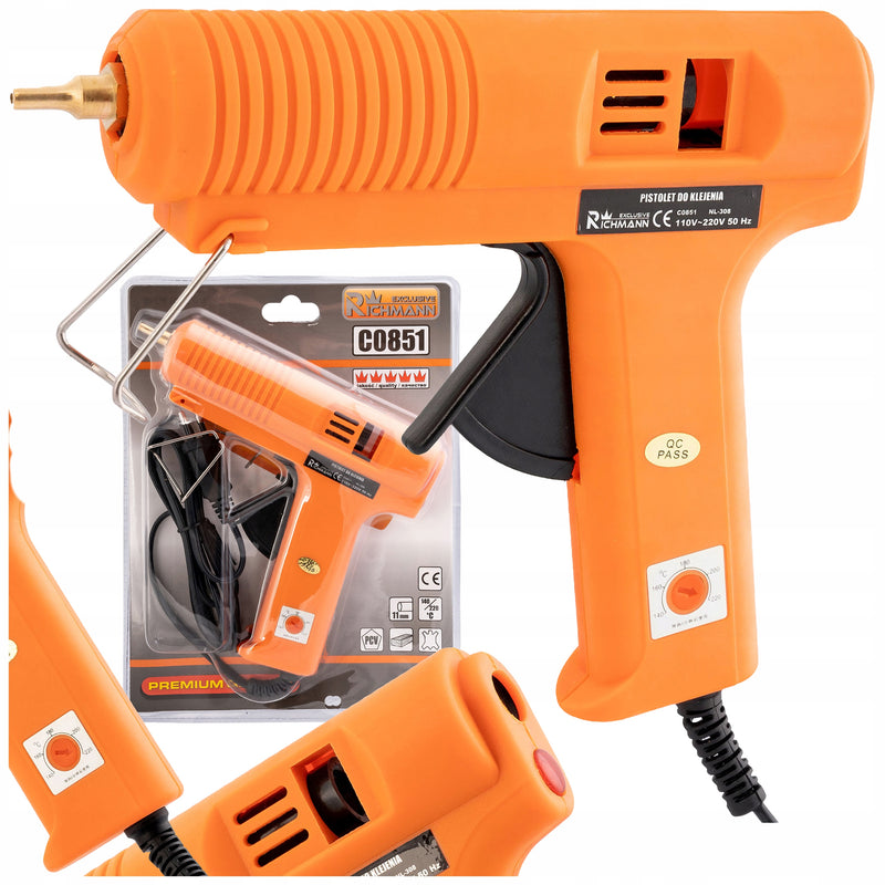 Karštų klijų pistoletas „Richmann C0851“ 150 W, 11 mm, temperatūros reguliavimas