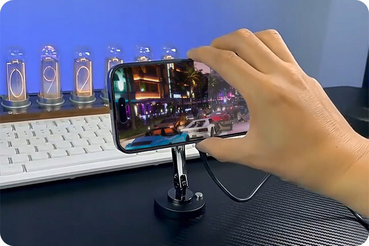 Magnetinis telefono laikiklis „Webski“ su 15 W krovikliu, suderinamas su MagSafe