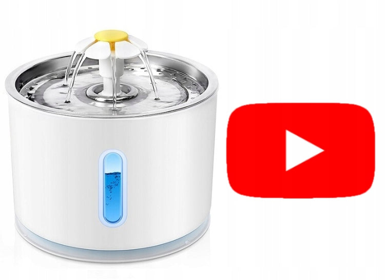 Automatinė gertuvė-fontanas katems ir šunims „Revento“ su filtru, 2,4 l, tyli – nuotrauka 5
