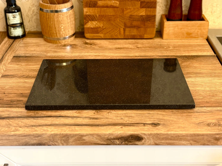 Granitinė pjaustymo lentelė „Premium Black“, 40 × 25 cm
