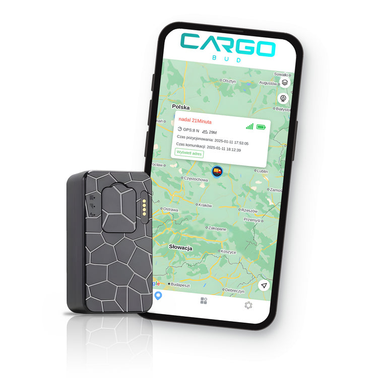 4G GPS sekiklis automobiliui „Cargo-Bud“ su magnetu, iki 55 dienų