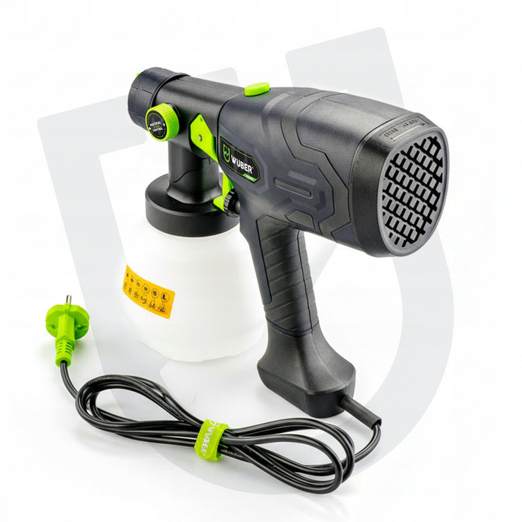 Elektrinis dažymo pistoletas „Wuber“ su srauto reguliavimu, 400 W, 1 l