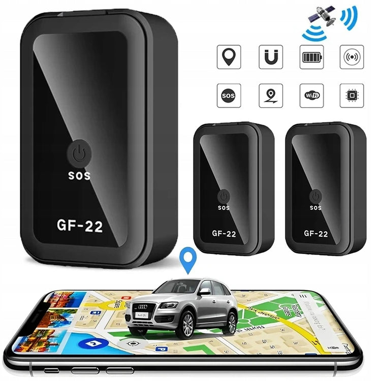 Mini GPS sekiklis su magnetu „Spreest GF-22“, nemokama programėlė