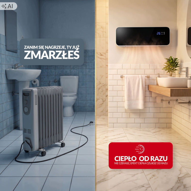 Oro užuolaida-šildytuvas „Lehmann Cepero“, 2000 W, su Wi-Fi ir pultu – nuotrauka 3