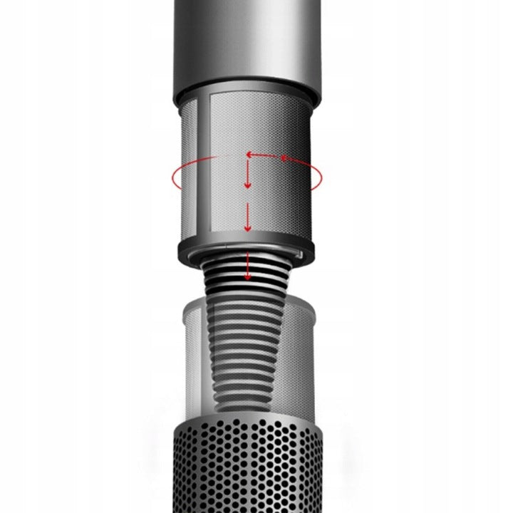 Plaukų džiovintuvas su jonizacija ir 5 magnetiniais antgaliais, 1600 W