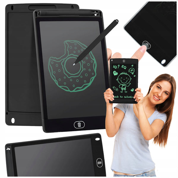LCD piešimo planšetė vaikams „Lewer“ 8,5", juoda