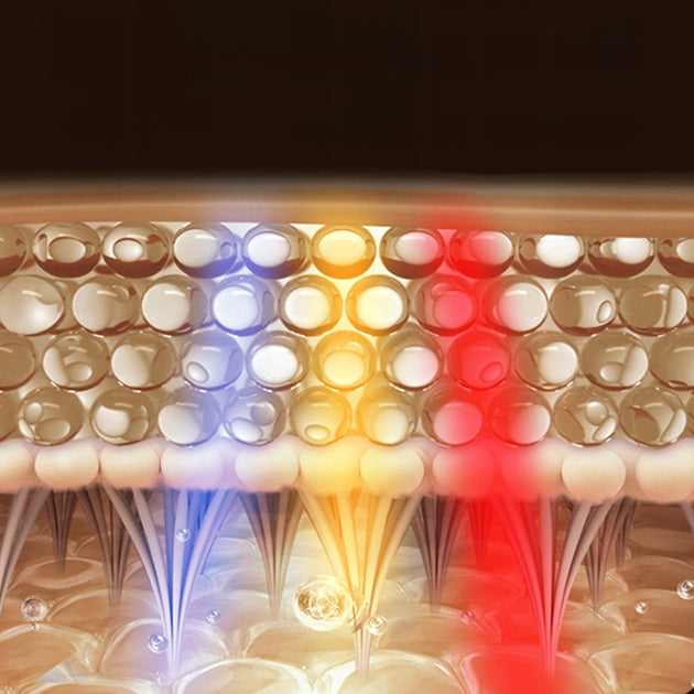 LED veido kaukė su pultu „Boste“ Photon 4in1