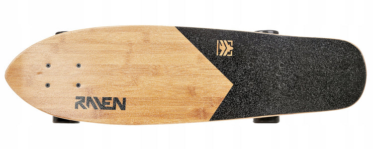 Riedlentė-longboard „Raven Trevix“ su ABEC-9 guoliais, juoda