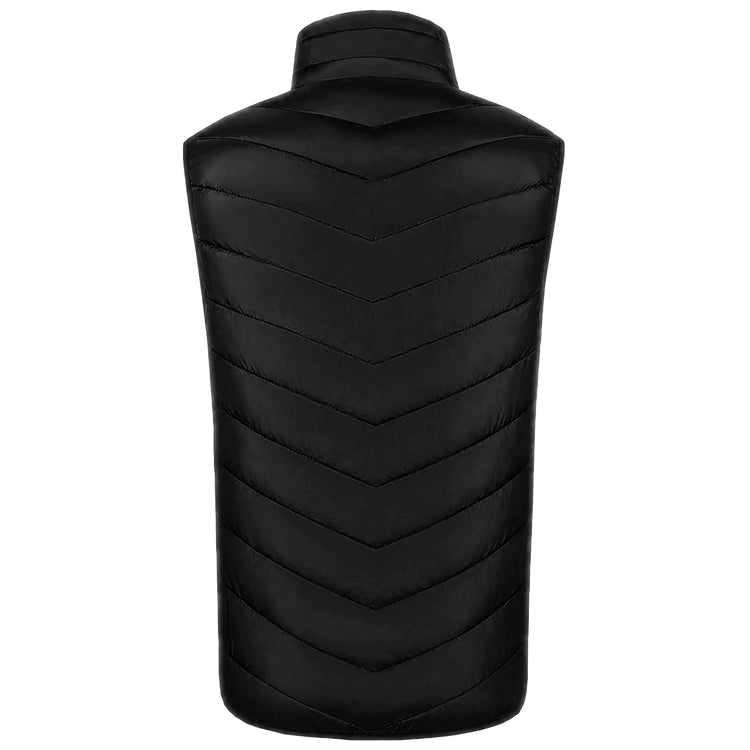 Šildoma liemenė su USB maitinimu, unisex, juoda, L dydis