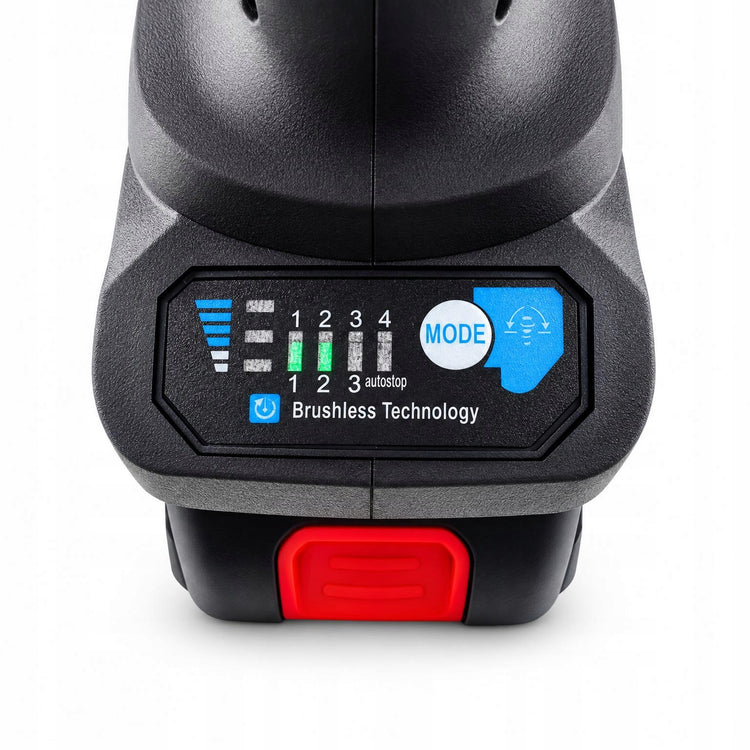 Akumuliatorinis smūginis veržliasukis „Bull Tech BT5013“, 1200 Nm, bešepetėlinis, 2 × 6 Ah
