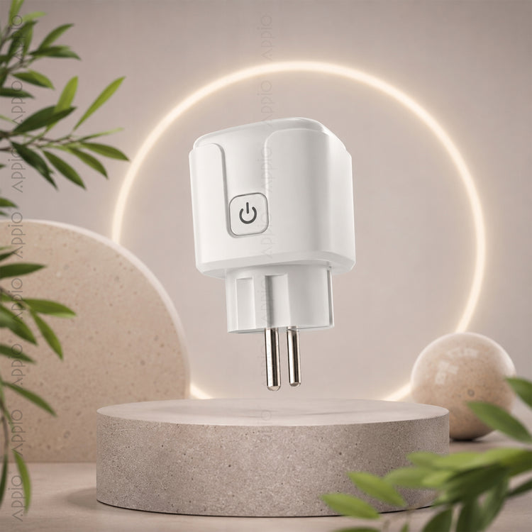 Išmanusis Wi-Fi elektros lizdas „Appio“ su energijos matuokliu ir laikmačiu (Tuya)