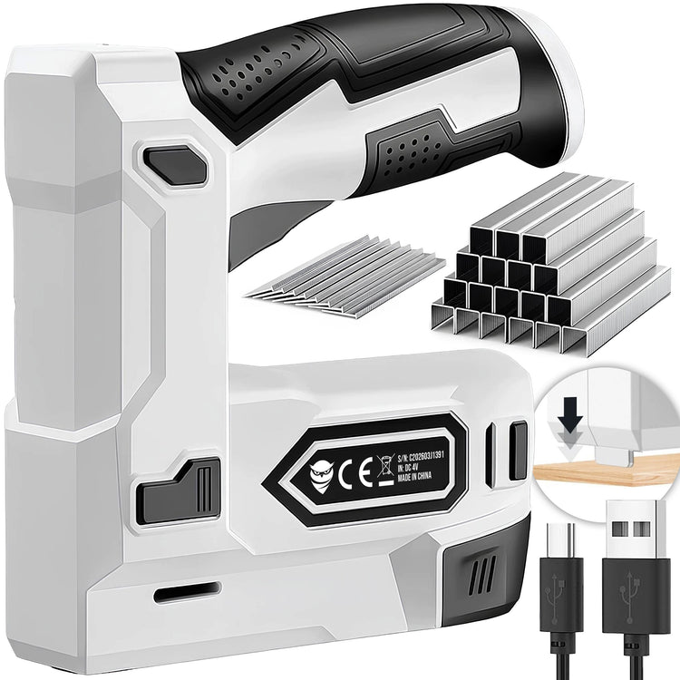 Akumuliatorinis apmušimo segiklis ir vinių kalė 2in1 „Renew Force“, USB-C