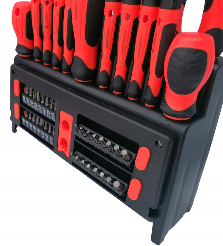 Atsuktuvų rinkinys su magnetizatoriumi „Kraft&Dele KD10950“, 50 elementų