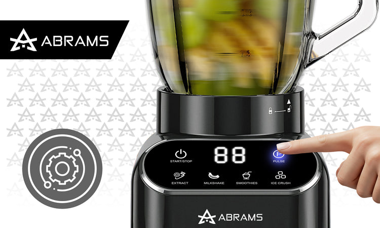 Stiklinis trintuvas su titano ašmenimis „Abrams“, 1,5 l, 1200 W