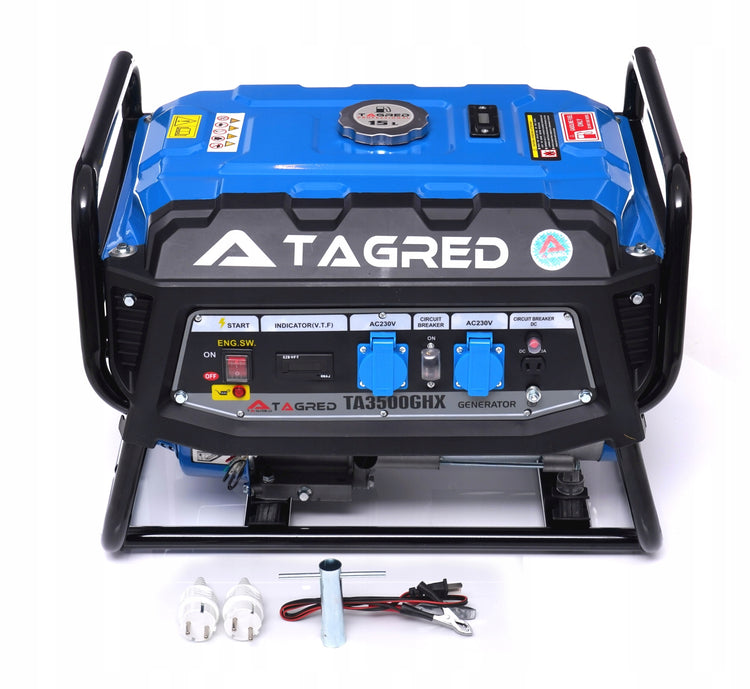 Benzininis generatorius „Tagred TA3500GHX“, 3500 W, AVR, varinė apvija