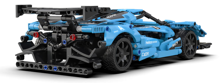 Nuotoliniu būdu valdomas konstruktorius „CaDA Helios“ C51301W, sportinis automobilis, 419 dalių