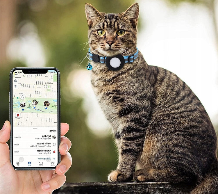 Bluetooth lokatorius augintinio antkakliui, suderinamas su „Apple Find My“