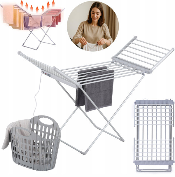 Elektrinė skalbinių džiovyklė „Promis Modena“ su 20 šildančių strypelių, 230 W