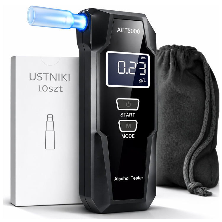 Elektrocheminis alkotesteris su kalibravimu, tikslumas 0,01 ‰ – nuotrauka 1