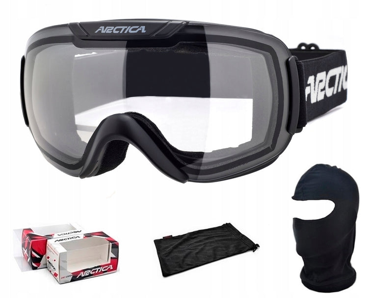 Slidinėjimo akiniai „Arctica G-117C“ važinti naktimis, dvigubas stiklas