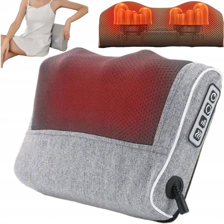 Shiatsu masažinė pagalvėlė „Maxtech Max-N23“ nugarai, kaklui ir pėdoms