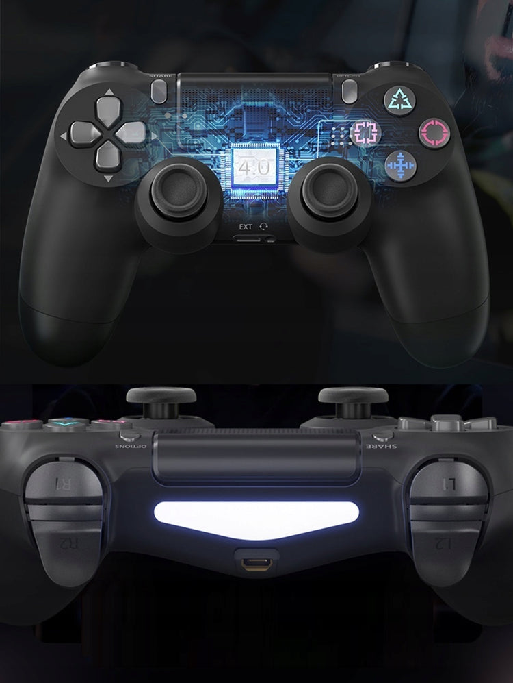 Belaidis žaidimų pultelis PS4 / PC „Pro Slim“ su vibracija, juodas